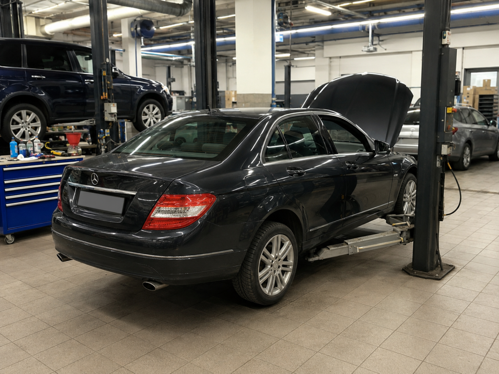 Надежный автосервис Мерседес W204