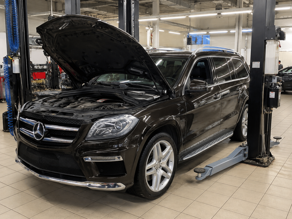 Безукоризненный ремонт Мерседес W166
