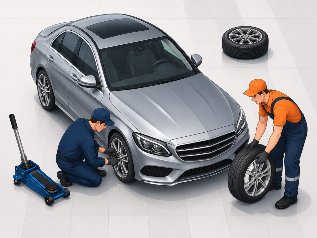 Mercedes-Benz: автосервис Мерседес W205